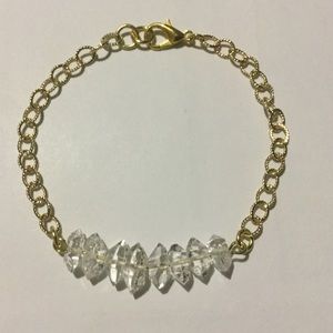 Herkimer bracelet